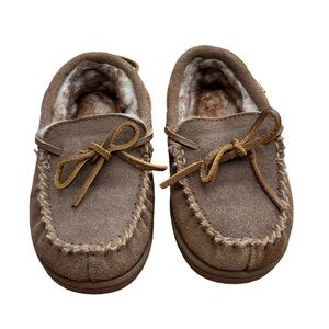 Norty Fur Lined Moccasins GUC 10